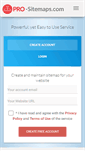 Mobile Screenshot of pro-sitemaps.com